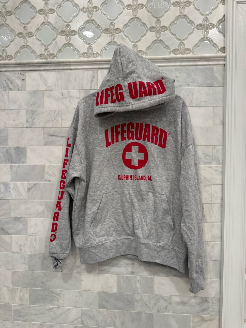 NWOT Lifeguard Hoodie (Dauphin Island Alabama)